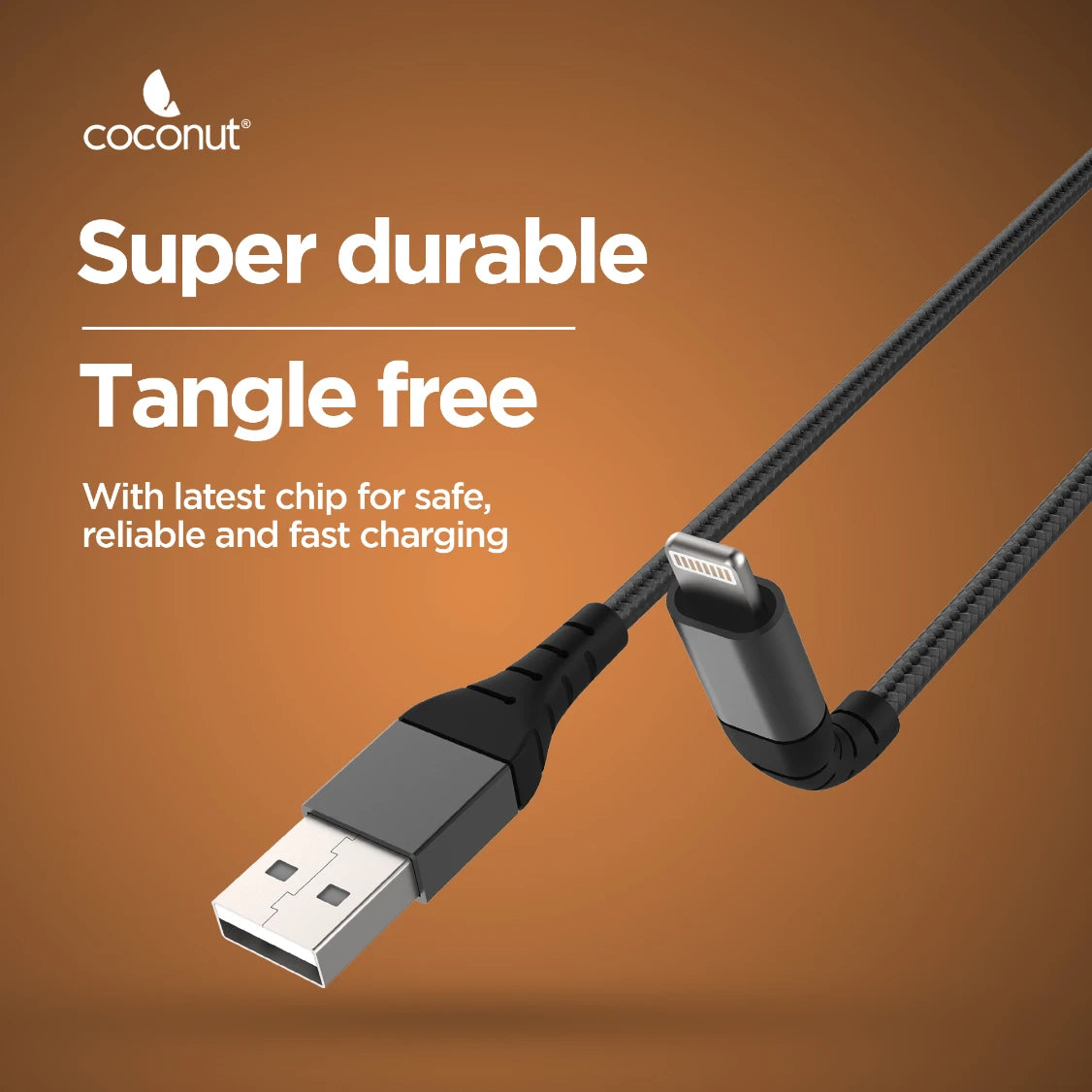 MC01 MFi Certified USB-A to Lightning Cable for fast charging